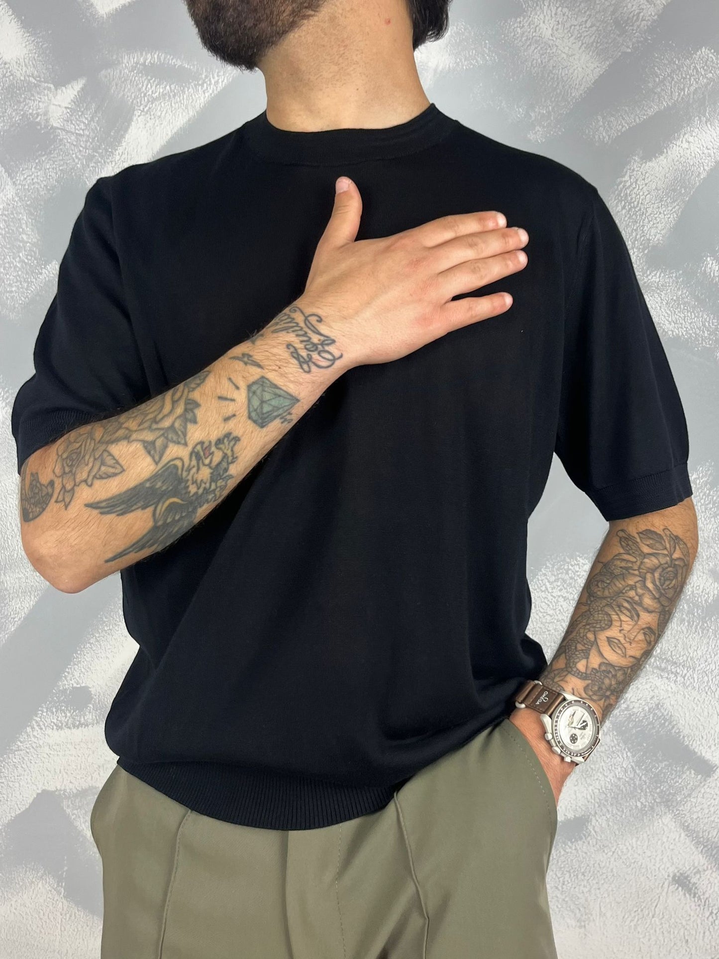 T-SHIRT FILO GIROCOLLO