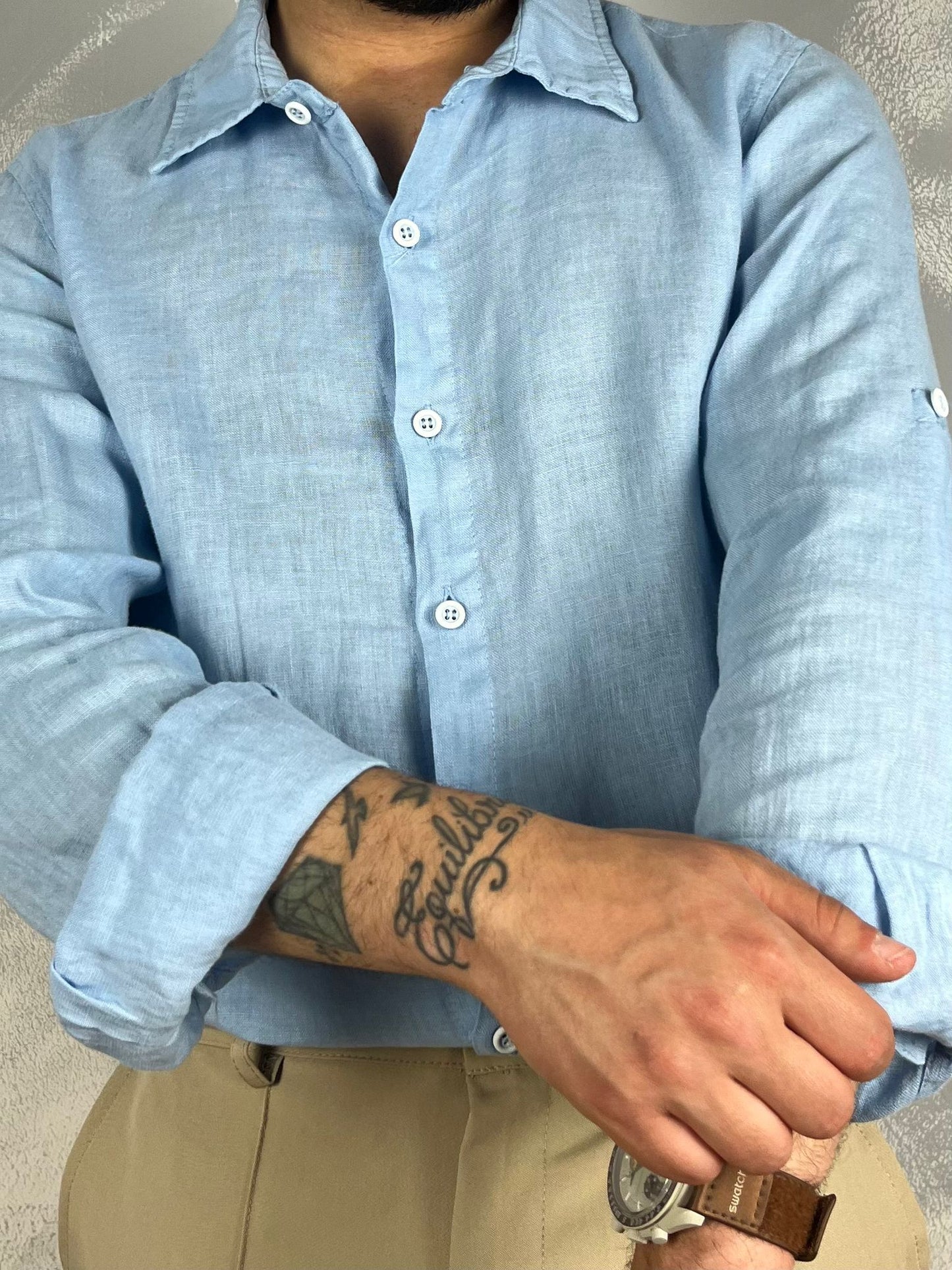 CAMICIA IN LINO
