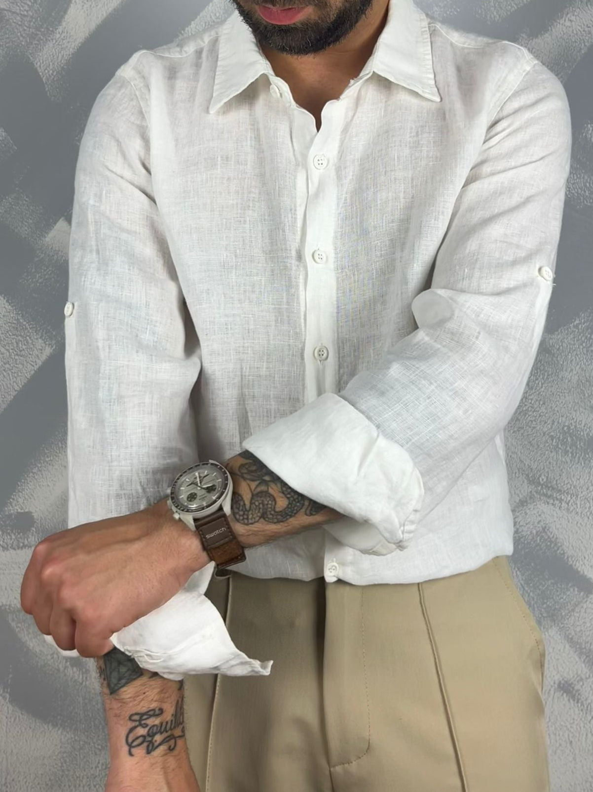 CAMICIA IN LINO