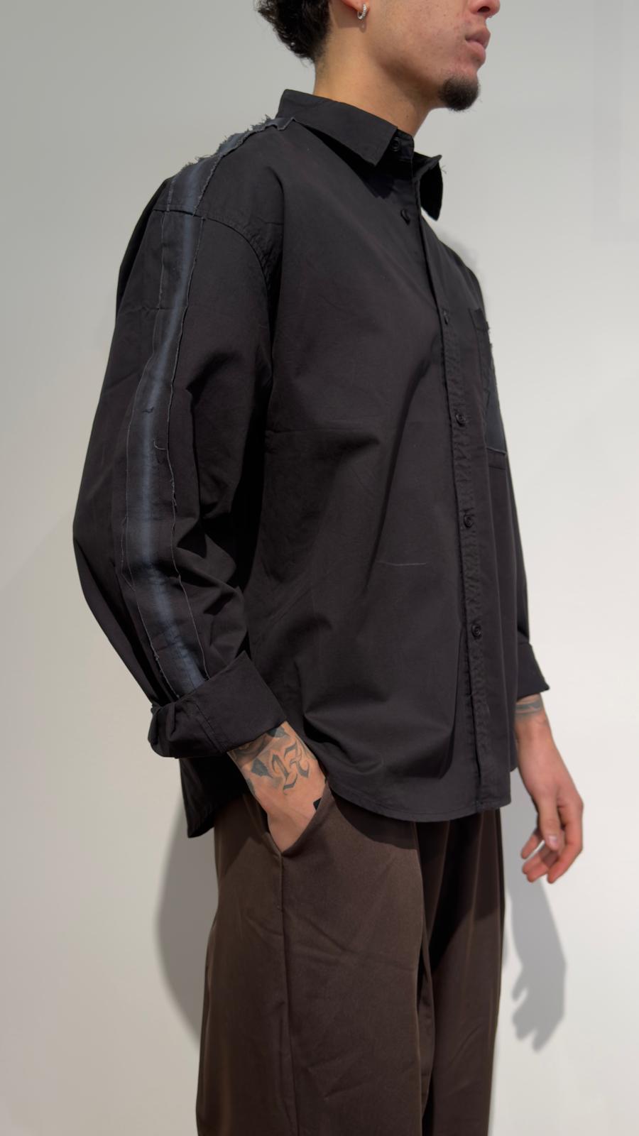 CAMICIA OVER SFUMATA