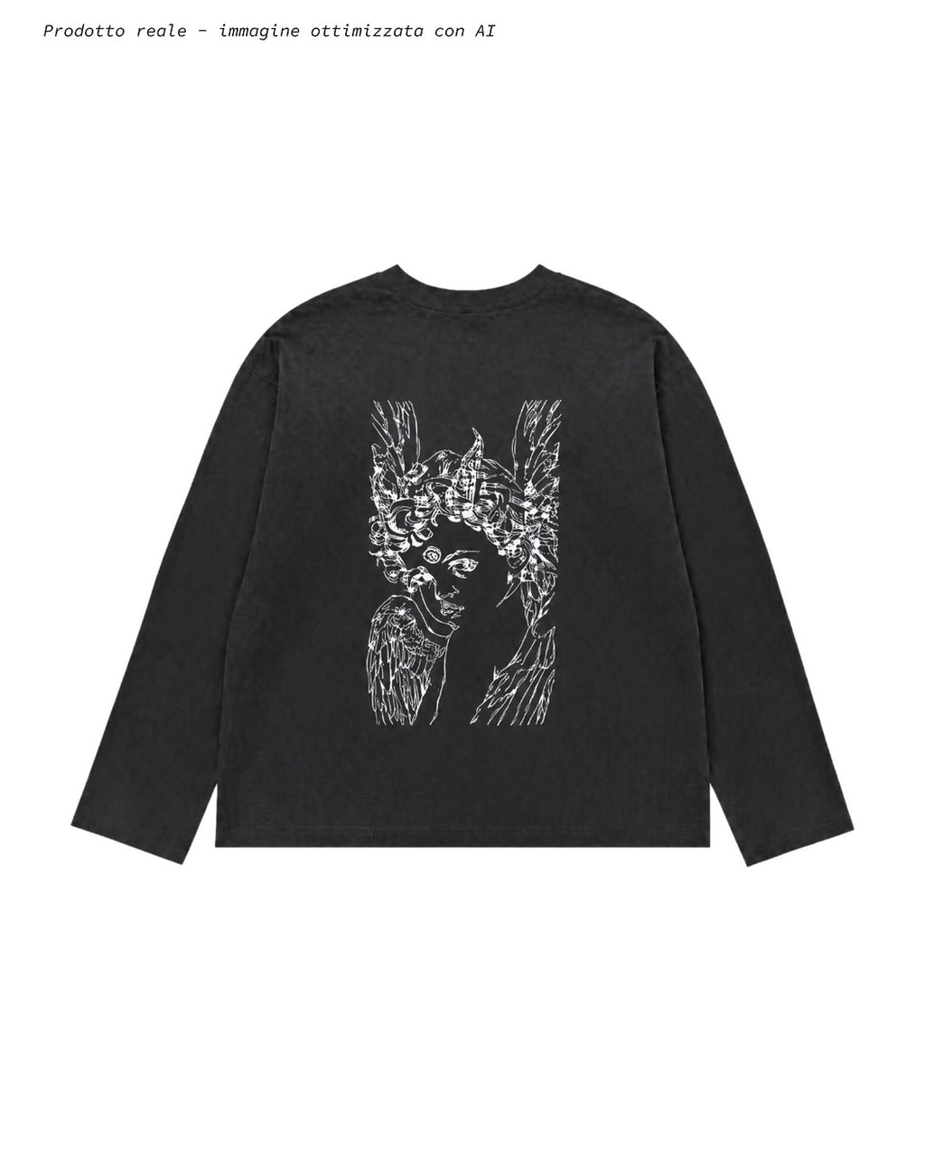 LONGSLEEVE "ANGELO" NERO