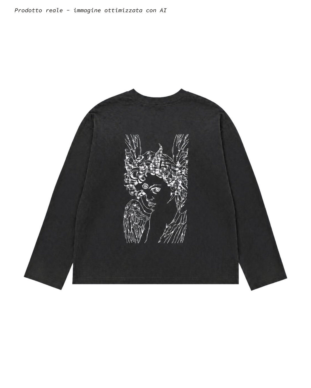 LONGSLEEVE "ANGELO" NERO