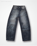 Jeans Flared Effetto Fumo