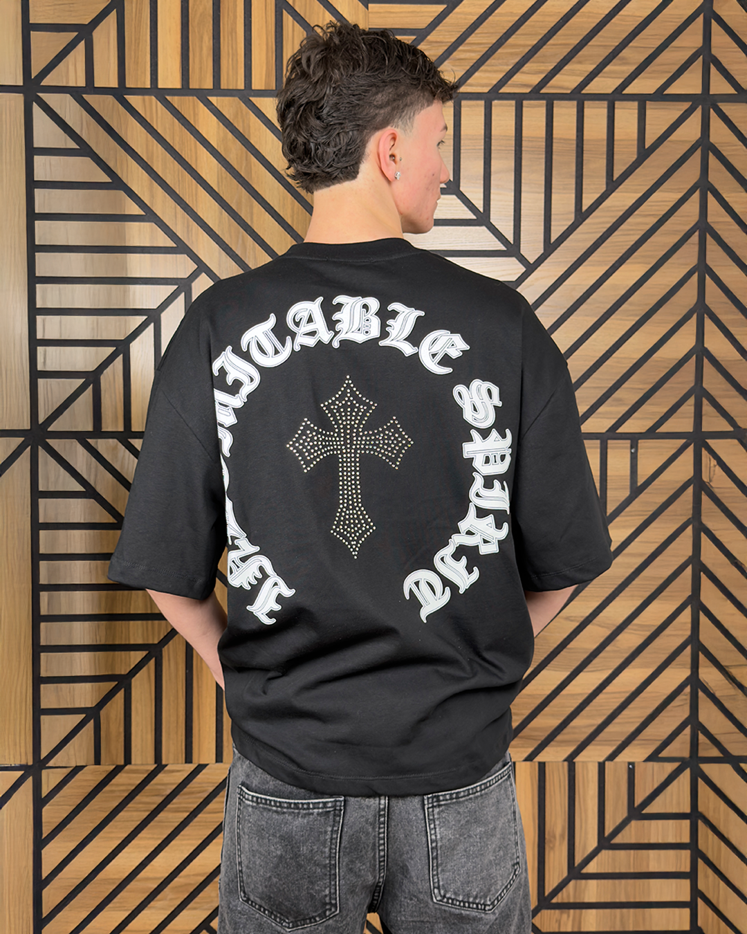 T-Shirt Diamond Croce