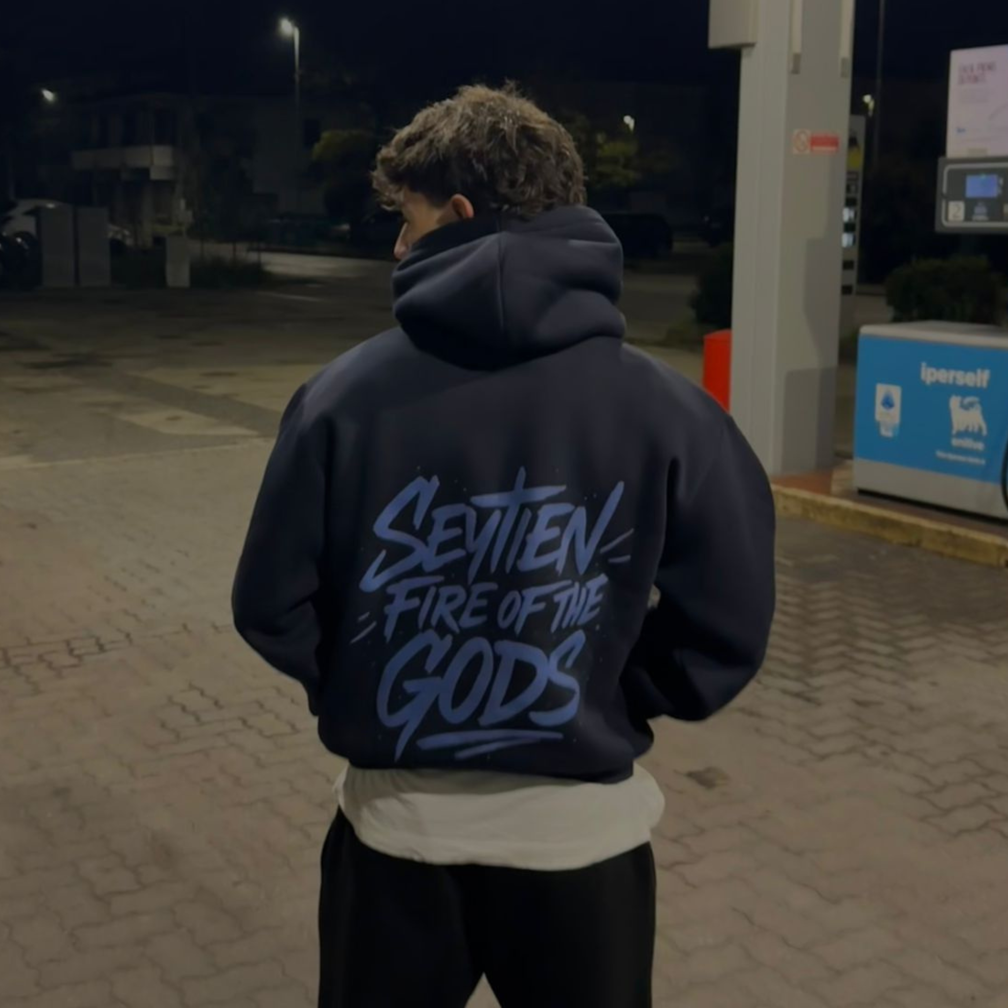 FELPA SEYTIEN PUFF NAVY