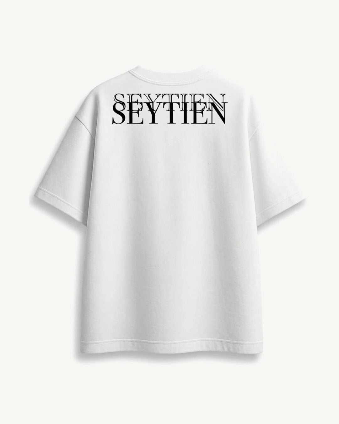 SEYITIEN T-Shirt Cropped BIANCO/NERO