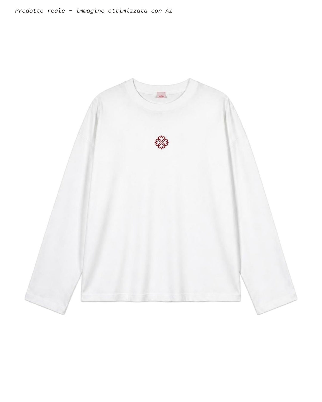LONGSLEEVE SEYTIEN BIANCO "MAS AMOR"