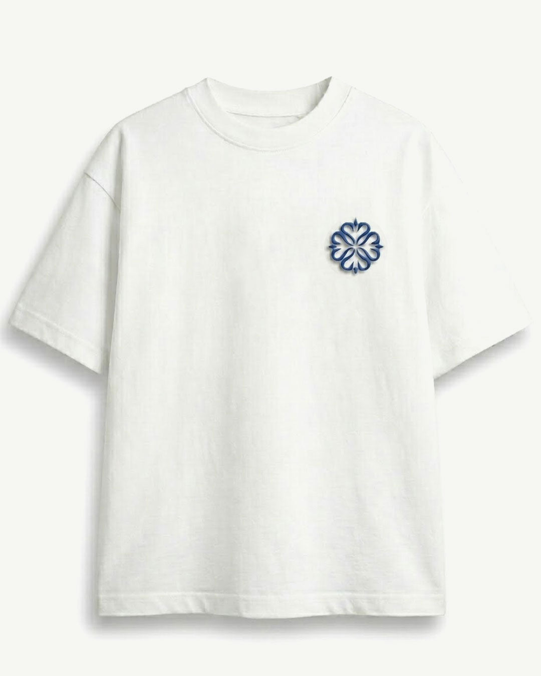 T-shirt cropped SEYITIEN bianca