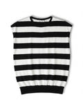 T-SHIRT SMANICATO NERO