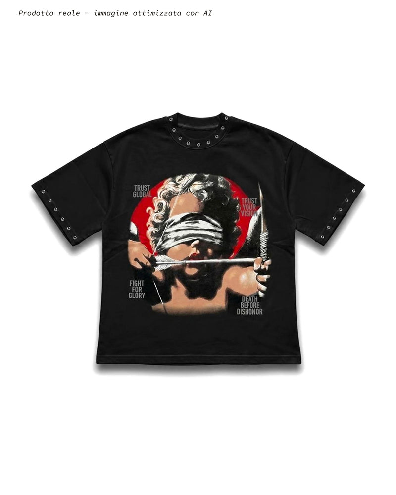 T-Shirt Angelo Red NERO