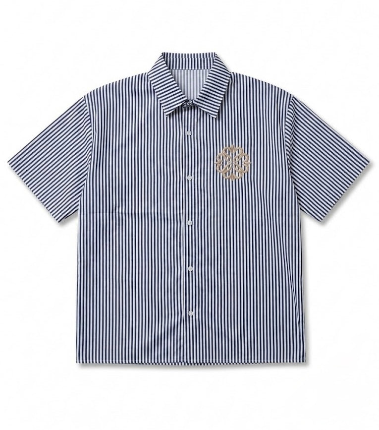Camicia La Dolce Vita BLU/BEIGE