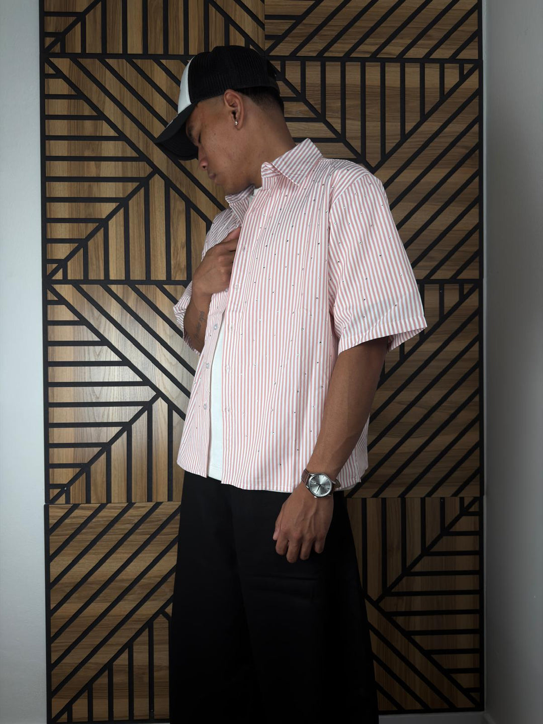 Camicia Diamond Rosa