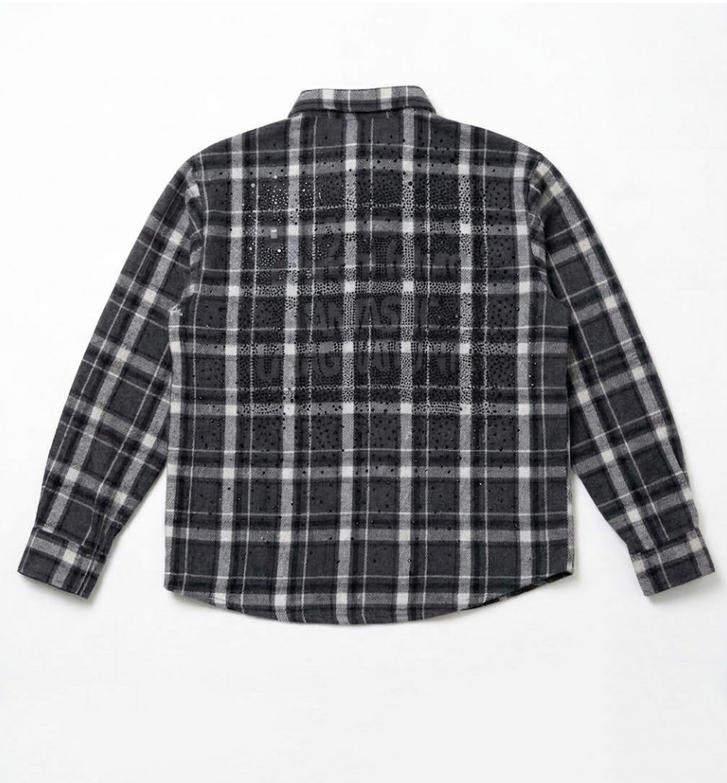 CAMICIA DIAMOND SCACCHI NERO