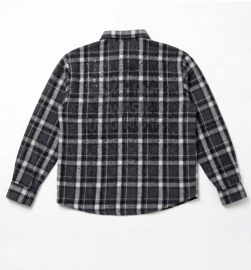 CAMICIA DIAMOND SCACCHI NERO