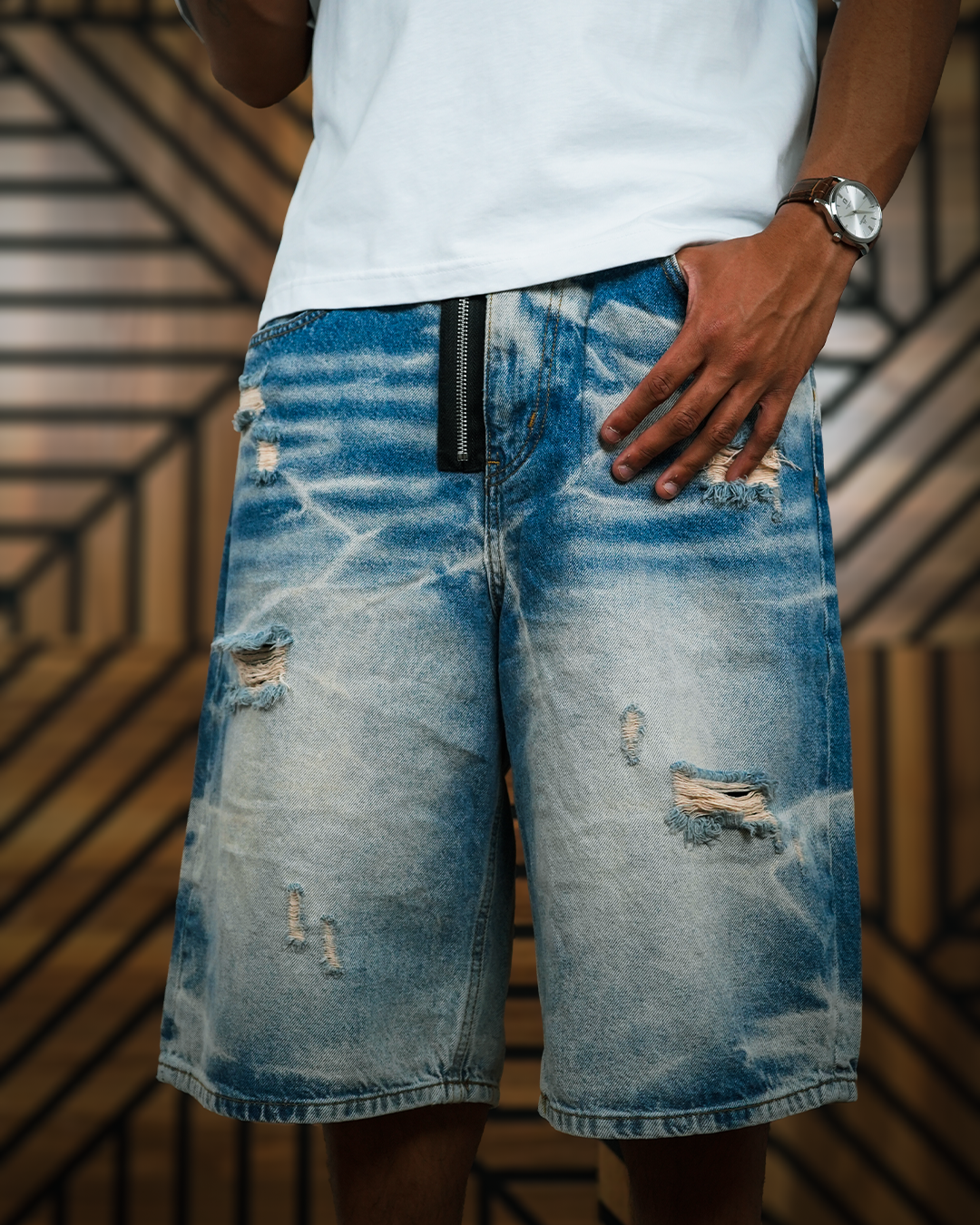 Bermuda Zip Esterna
