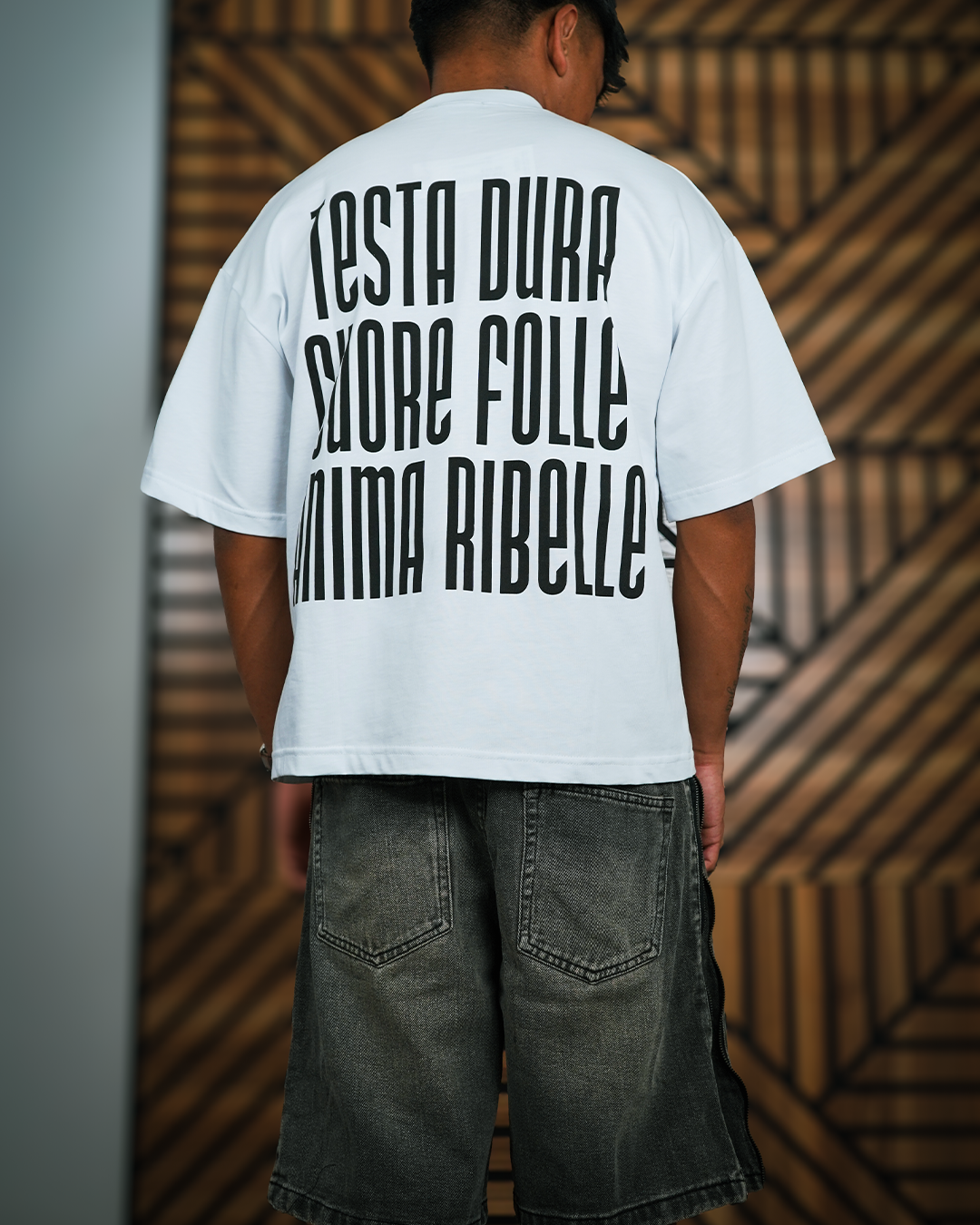 T-Shirt Testa Dura Bianca