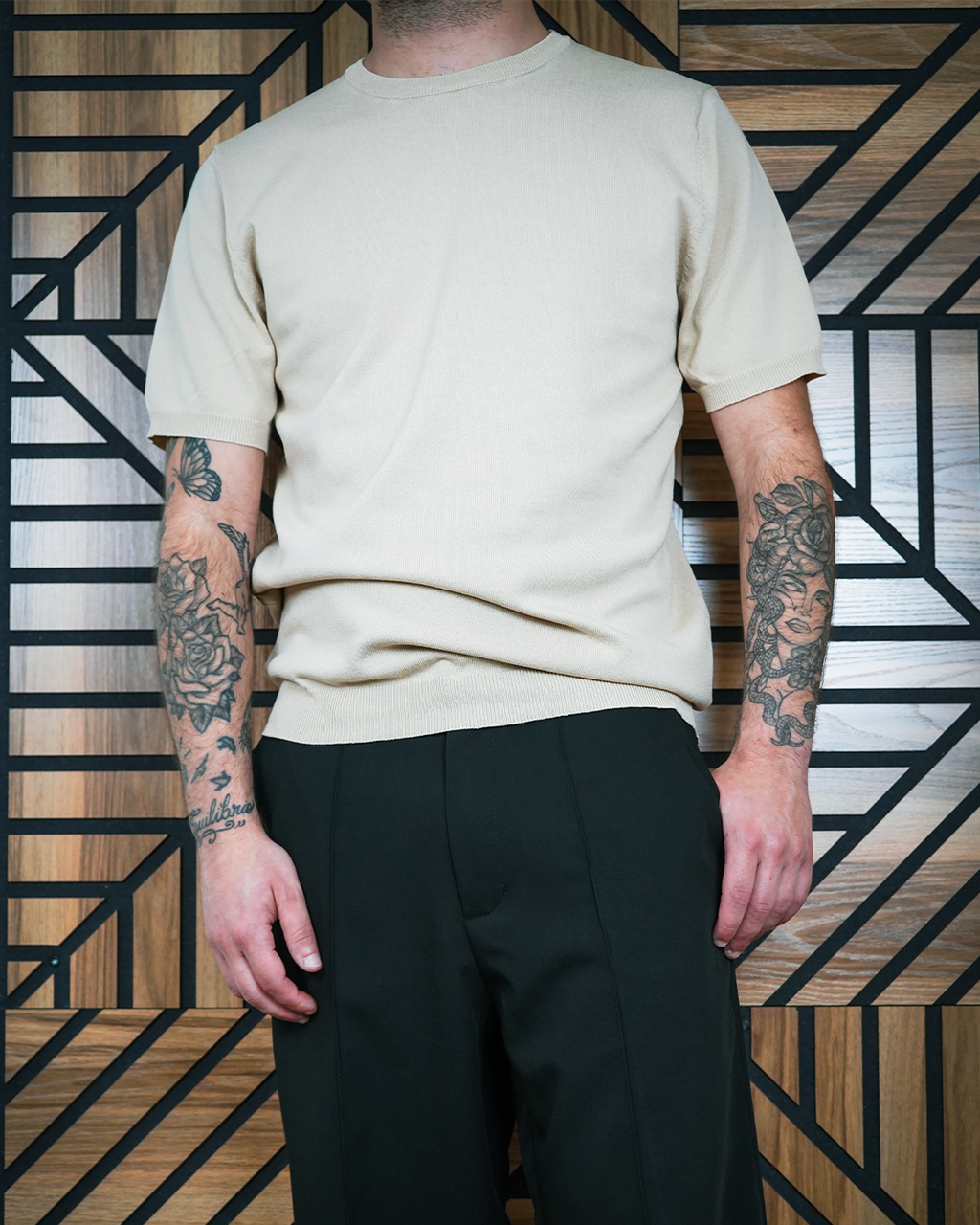T-Shirt Filo Beige