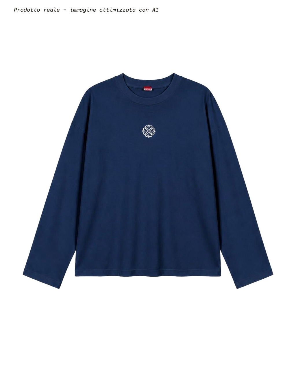 LONGSLEEVE SEYTIEN BLU "PADRINO"