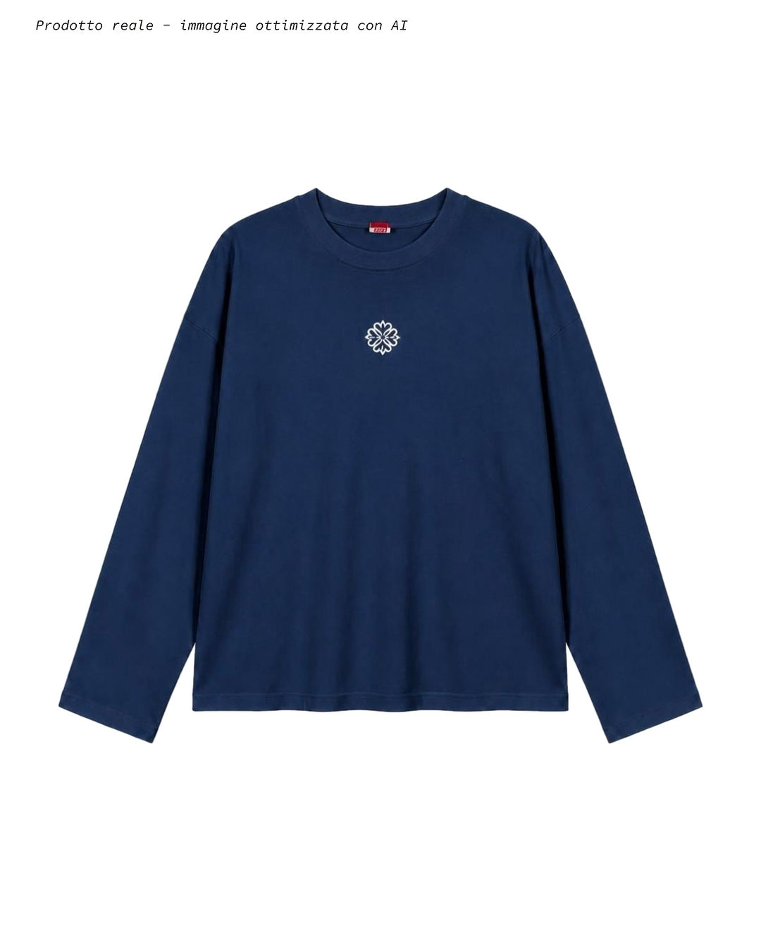 LONGSLEEVE SEYTIEN BLU "PADRINO"
