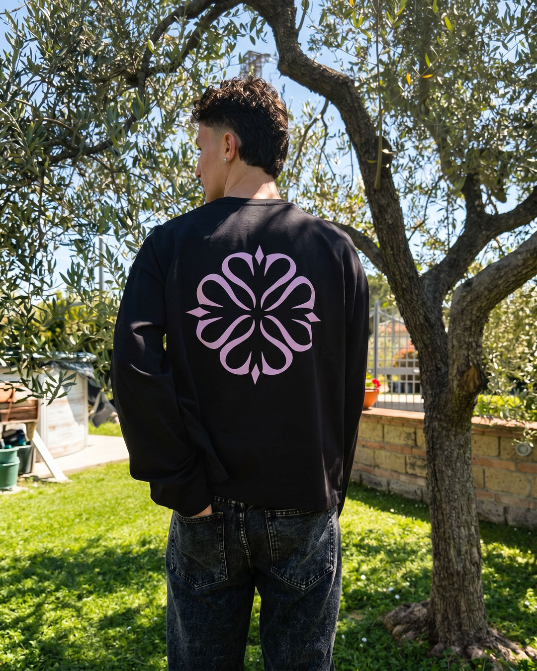 Longsleeve Seytien Fiore Rosa