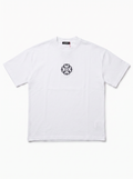 T-SHIRT FIRE OF BIANCO LOGO NERO