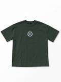 T-SHIRT FIRE OF VERDE LOGO BIANCO