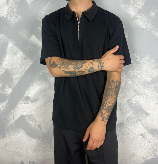 T-SHIRT ZIP COTONE