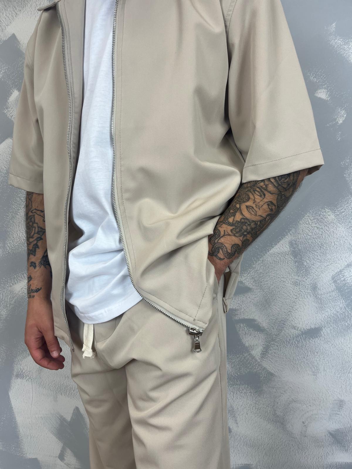 COORDINATO ZIP 1/2 MANICA