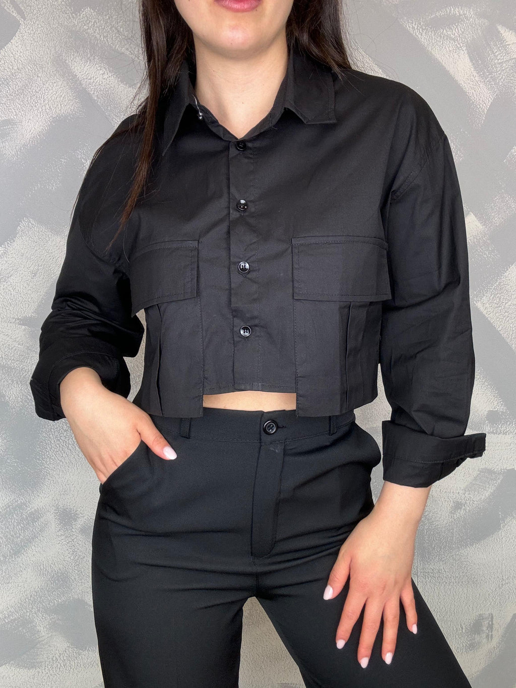 Camicia Noah donna, vista frontale con design caratteristico