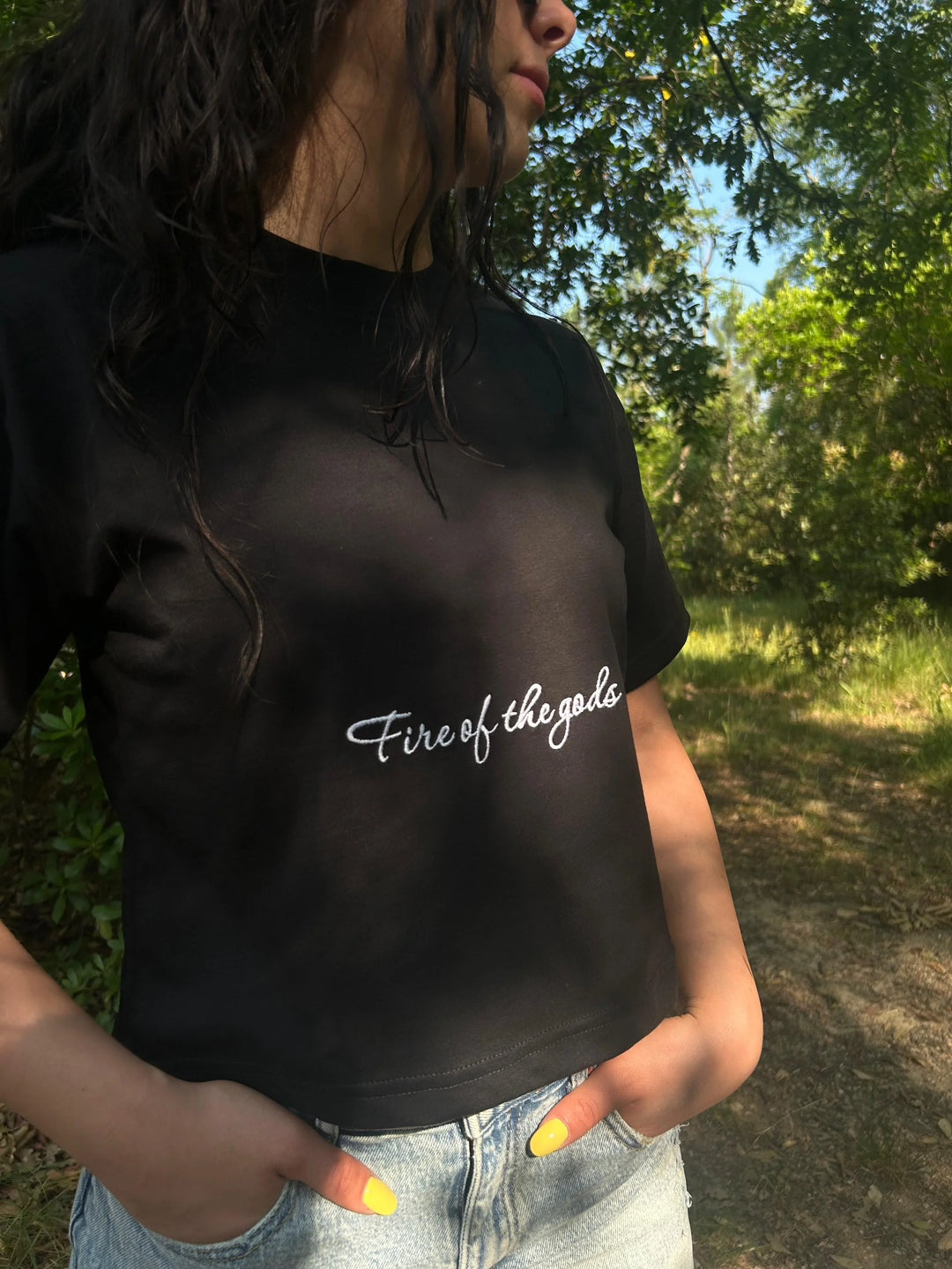 T-SHIRT FIRE DONNA