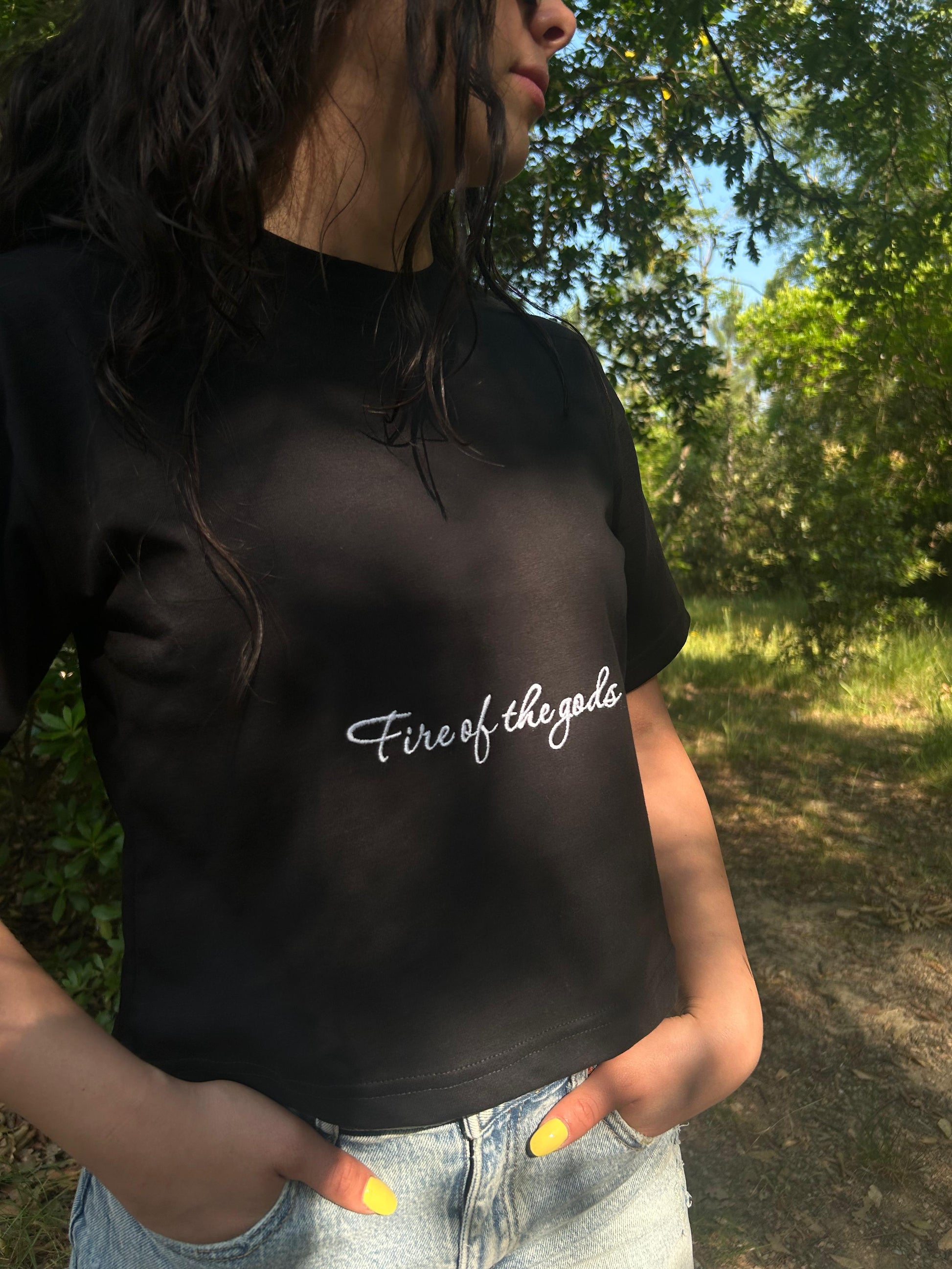 T-SHIRT FIRE DONNA