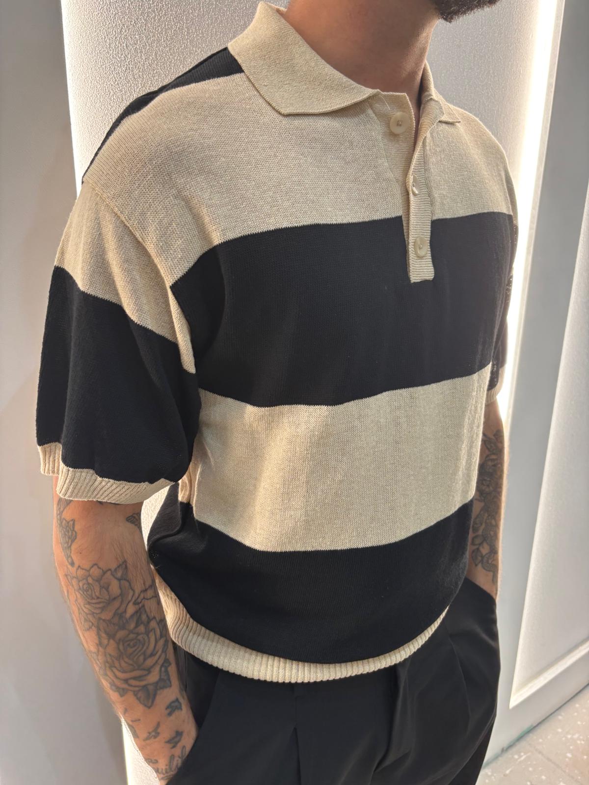 T-SHIRT POLO RIGHE