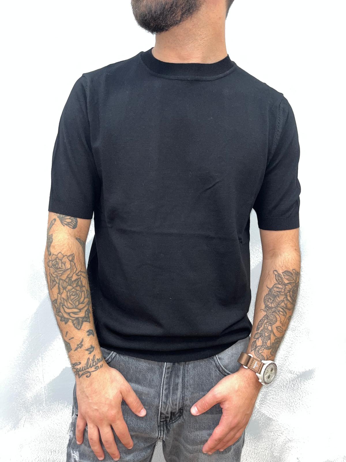 T-SHIRT GIROCOLLO MAGLINA