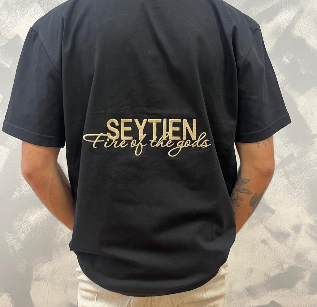T-SHIRT SEYTIEN S/S 25 NERA/BEIGE