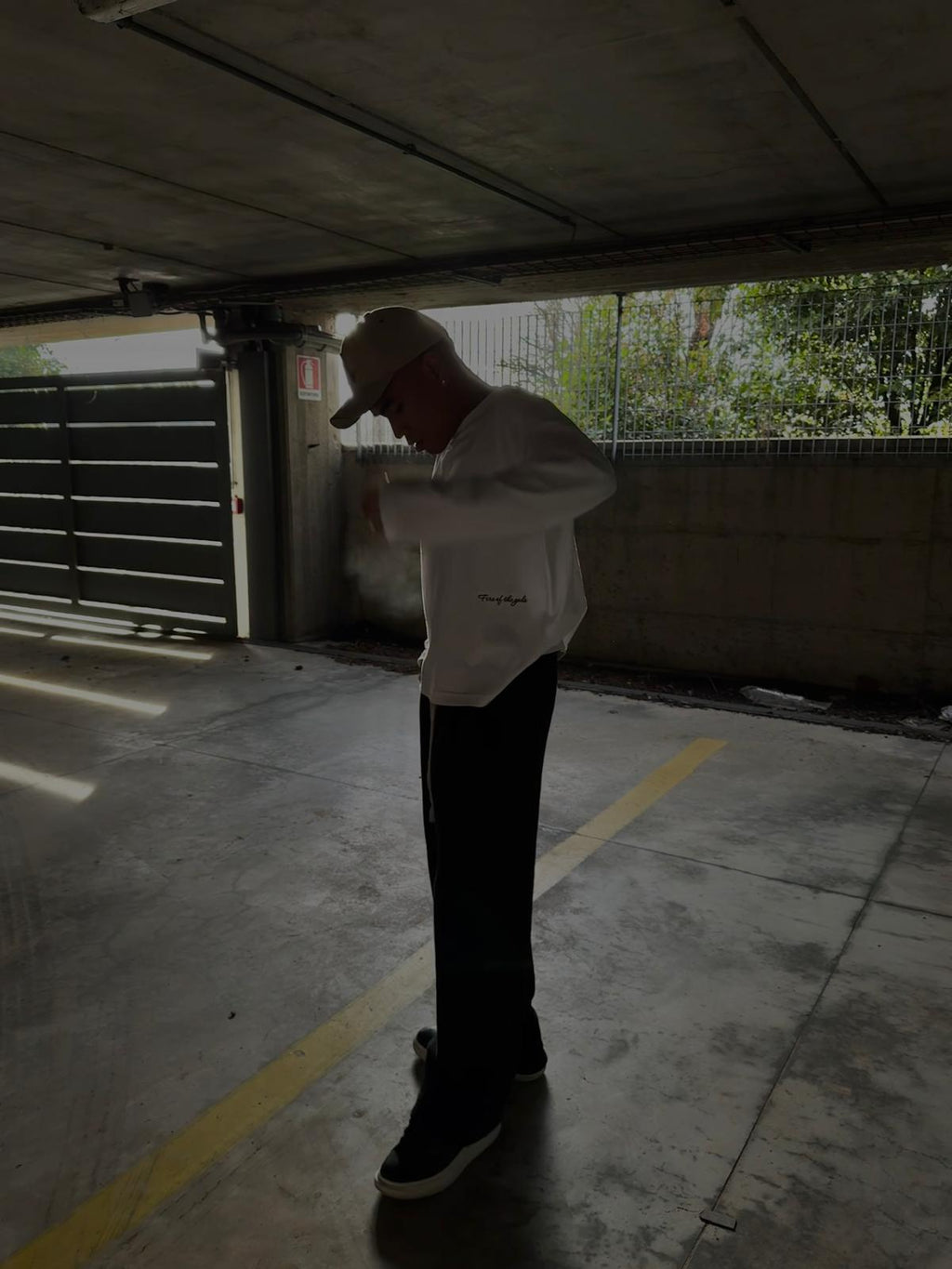 Longsleeve SEYTIEN BIANCA/MILITARE