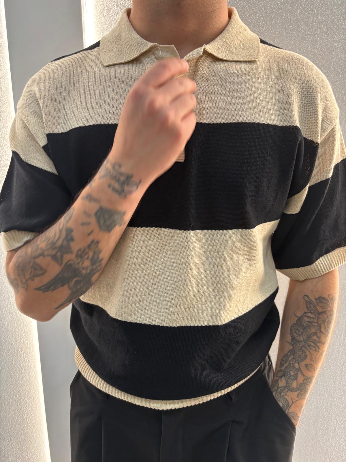 T-SHIRT POLO RIGHE