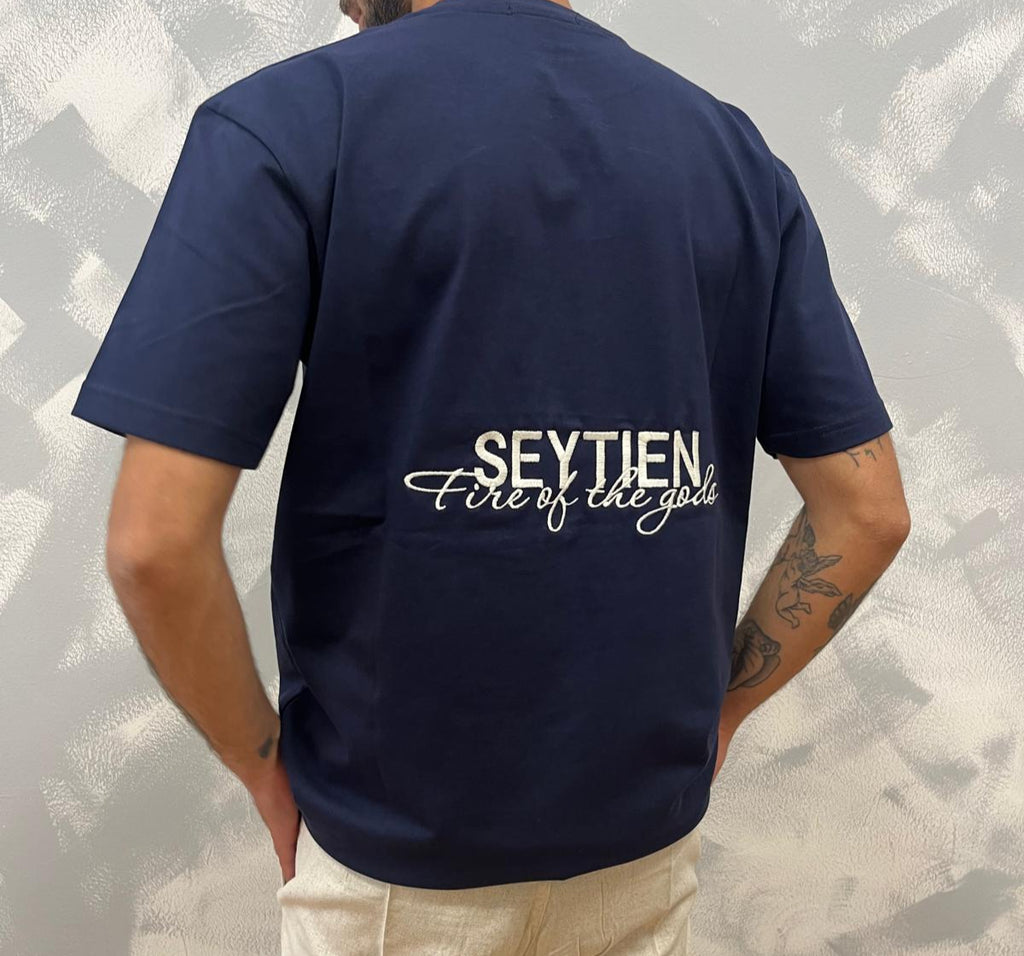T-SHIRT SEYTIEN S/S 25 BLU