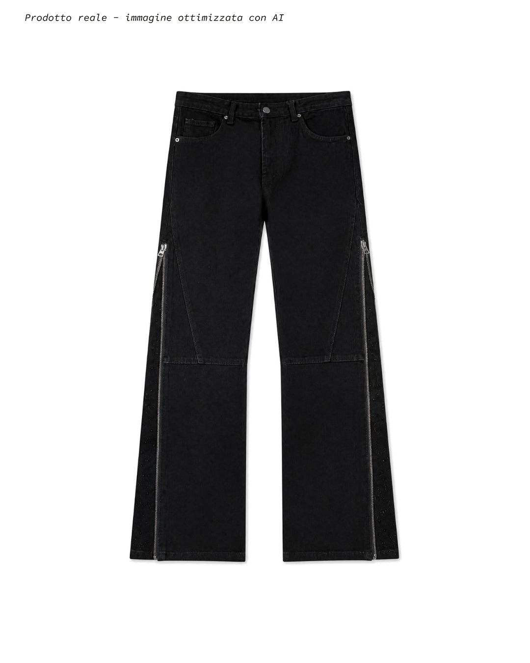 JEANS FLARE DIAMOND BLACK