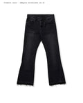 JEANS FLARED NERO VINTAGE