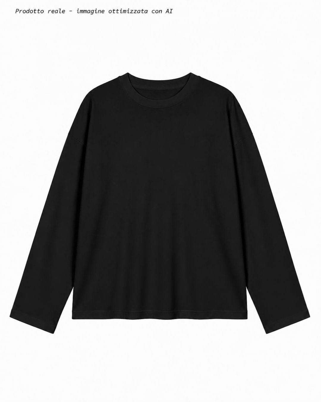 LONGSLEEVE SEYTIEN BASIC NERO
