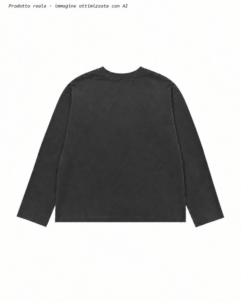 LONGSLEEVE SEYTIEN BASIC PIOMBO