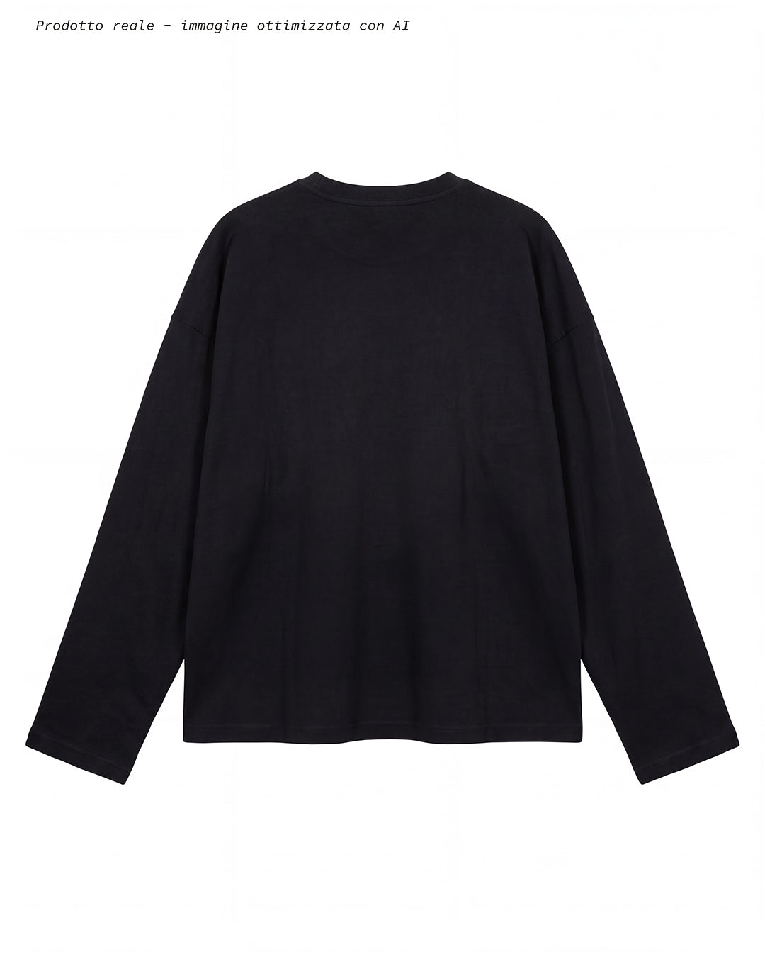 LONGSLEEVE SEYTIEN BASIC NERO