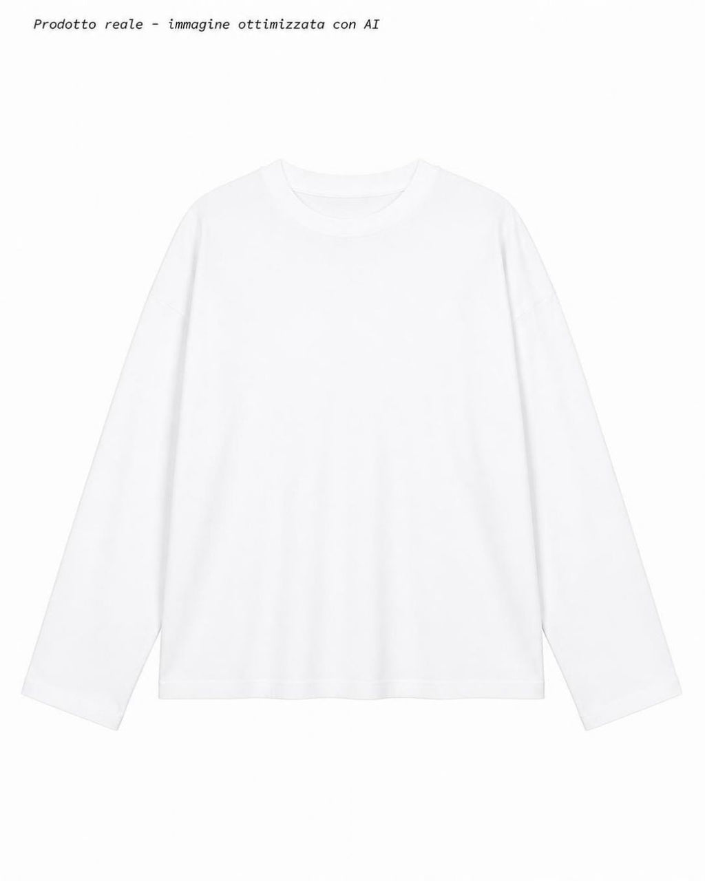 LONGSLEEVE SEYTIEN BASIC BIANCO