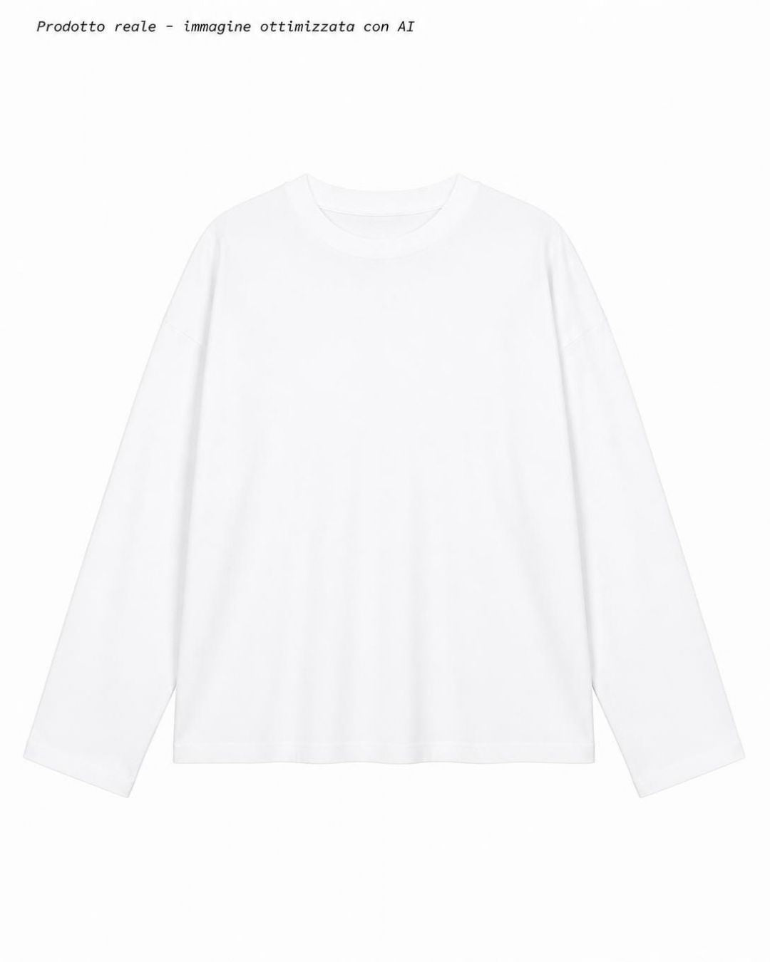 LONGSLEEVE SEYTIEN BASIC BIANCO