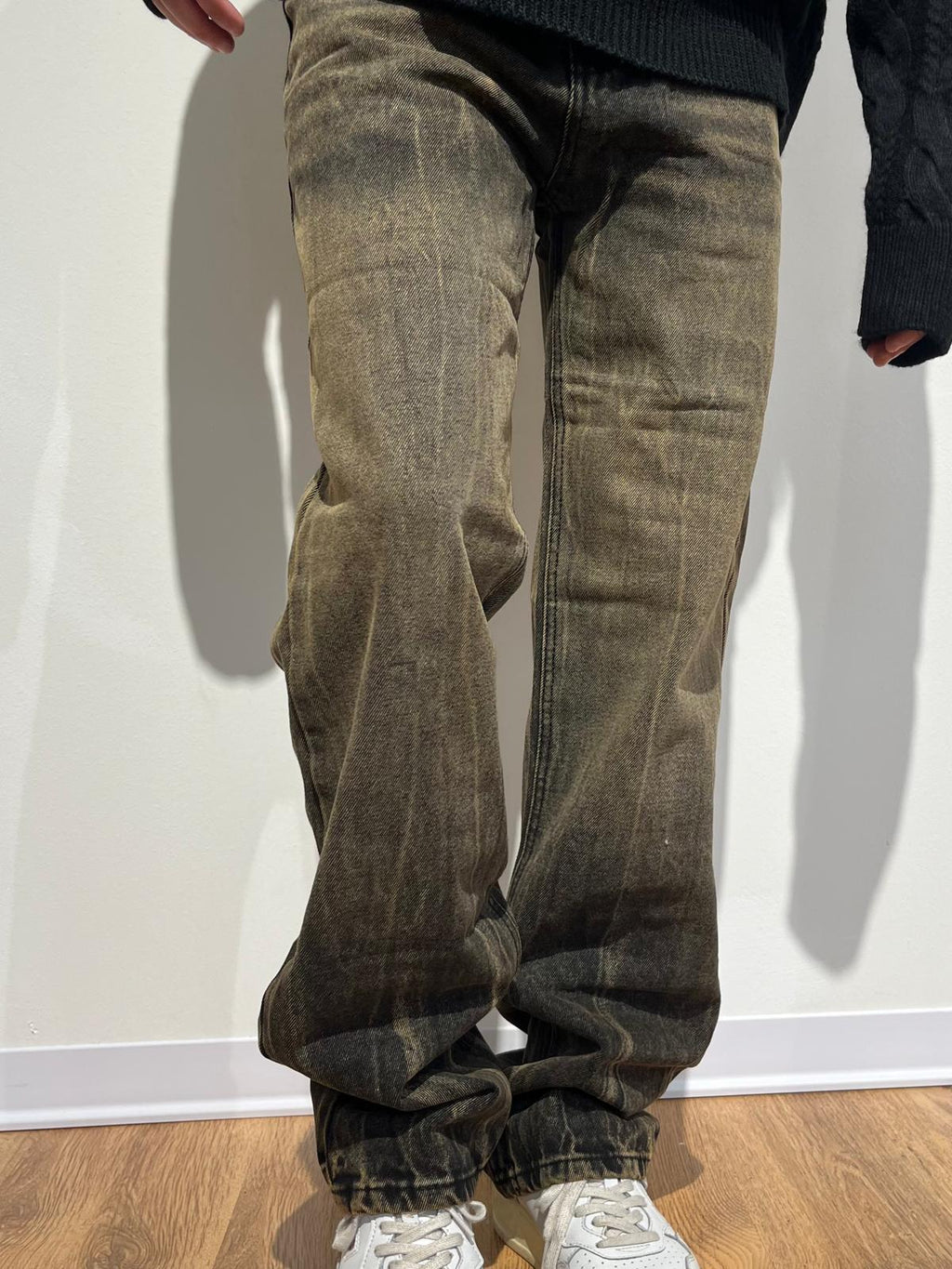 JEANS POLARIS MARRONE