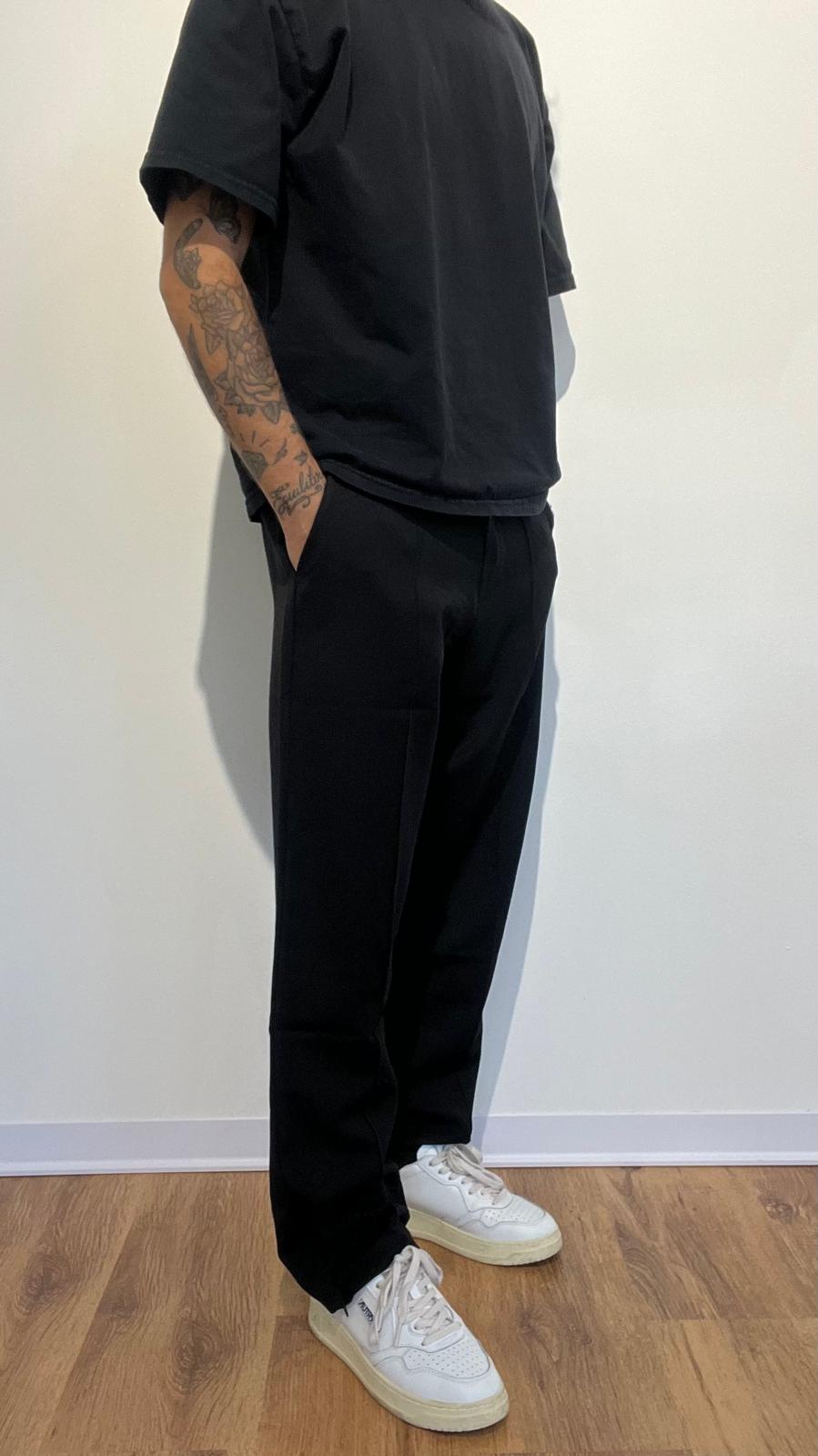 Pantalone morbido palm over