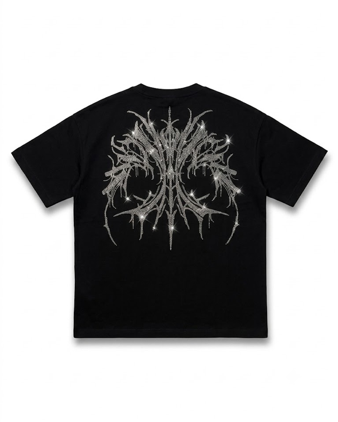 T-Shirt Crystal Wings Nera