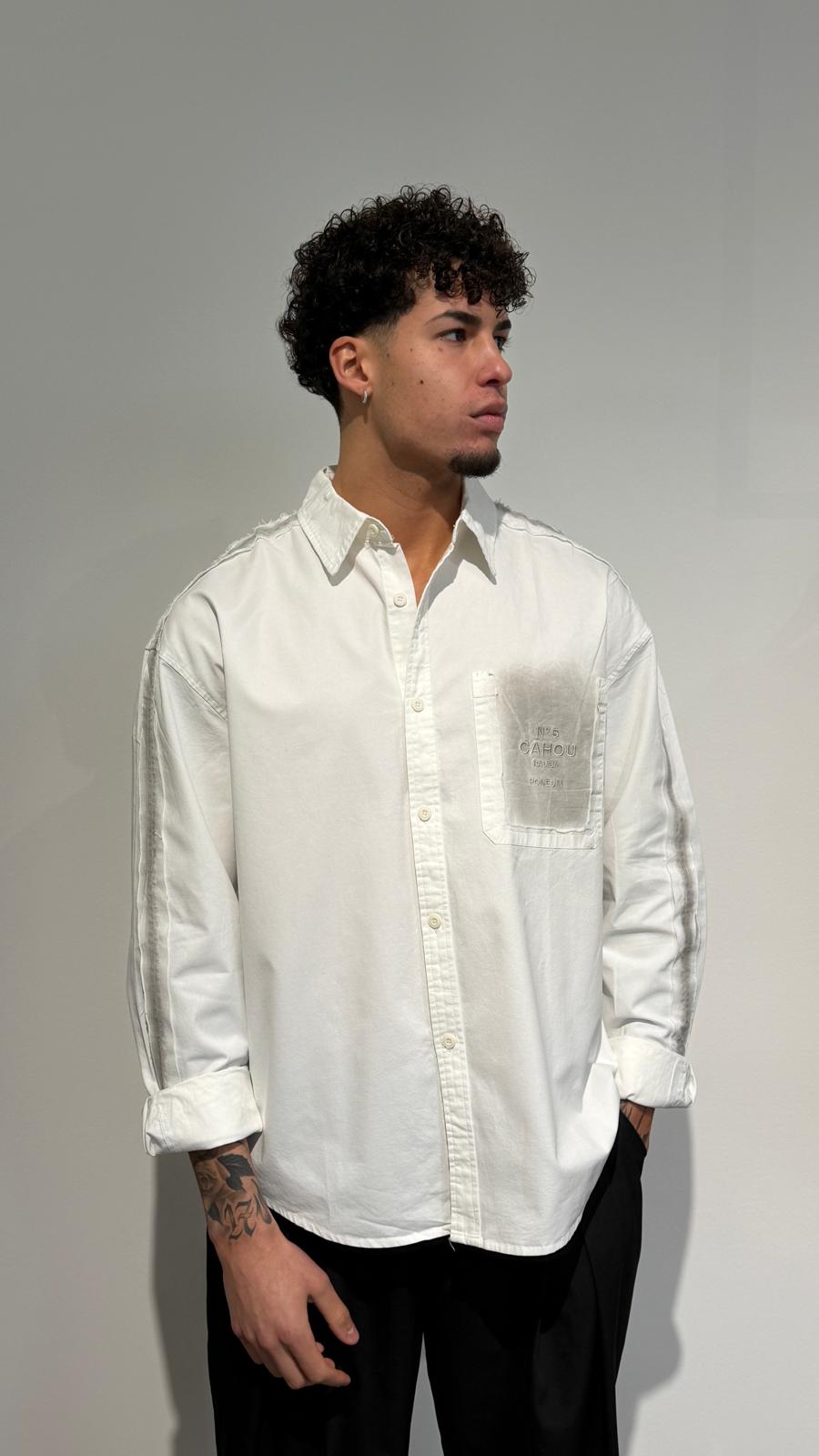 CAMICIA OVER SFUMATA