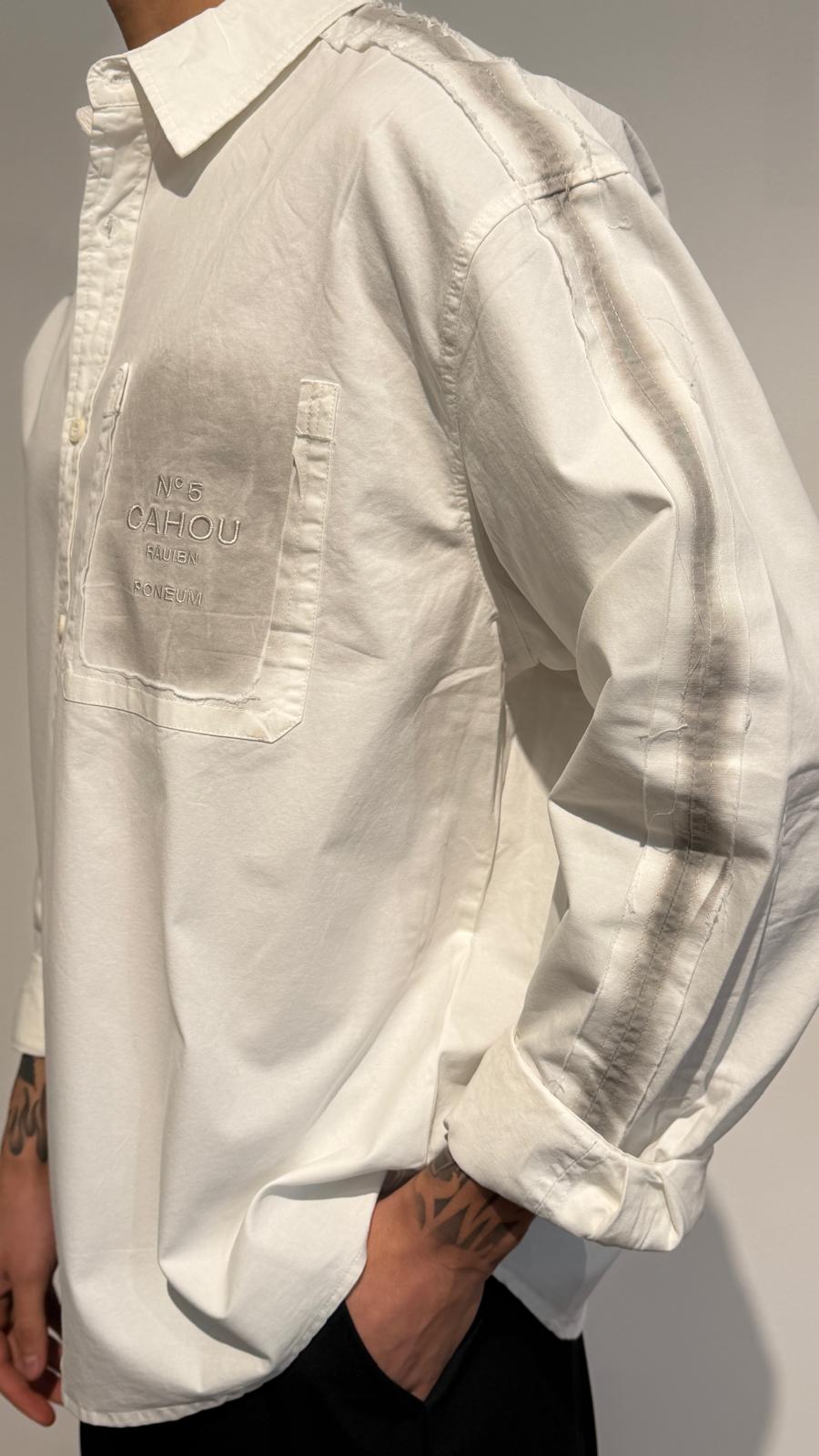 CAMICIA OVER SFUMATA