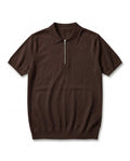 POLO FILO ZIP T.MORO